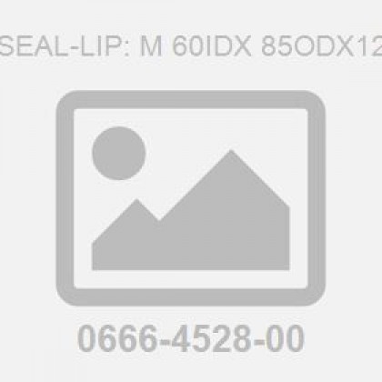 Seal-Lip: M 60Idx 85Odx12